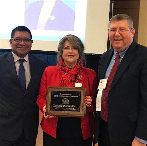 Advocate receiving award 2019